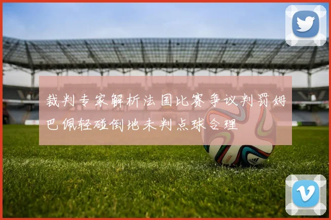 裁判专家解析法国比赛争议判罚姆巴佩轻碰倒地未判点球合理